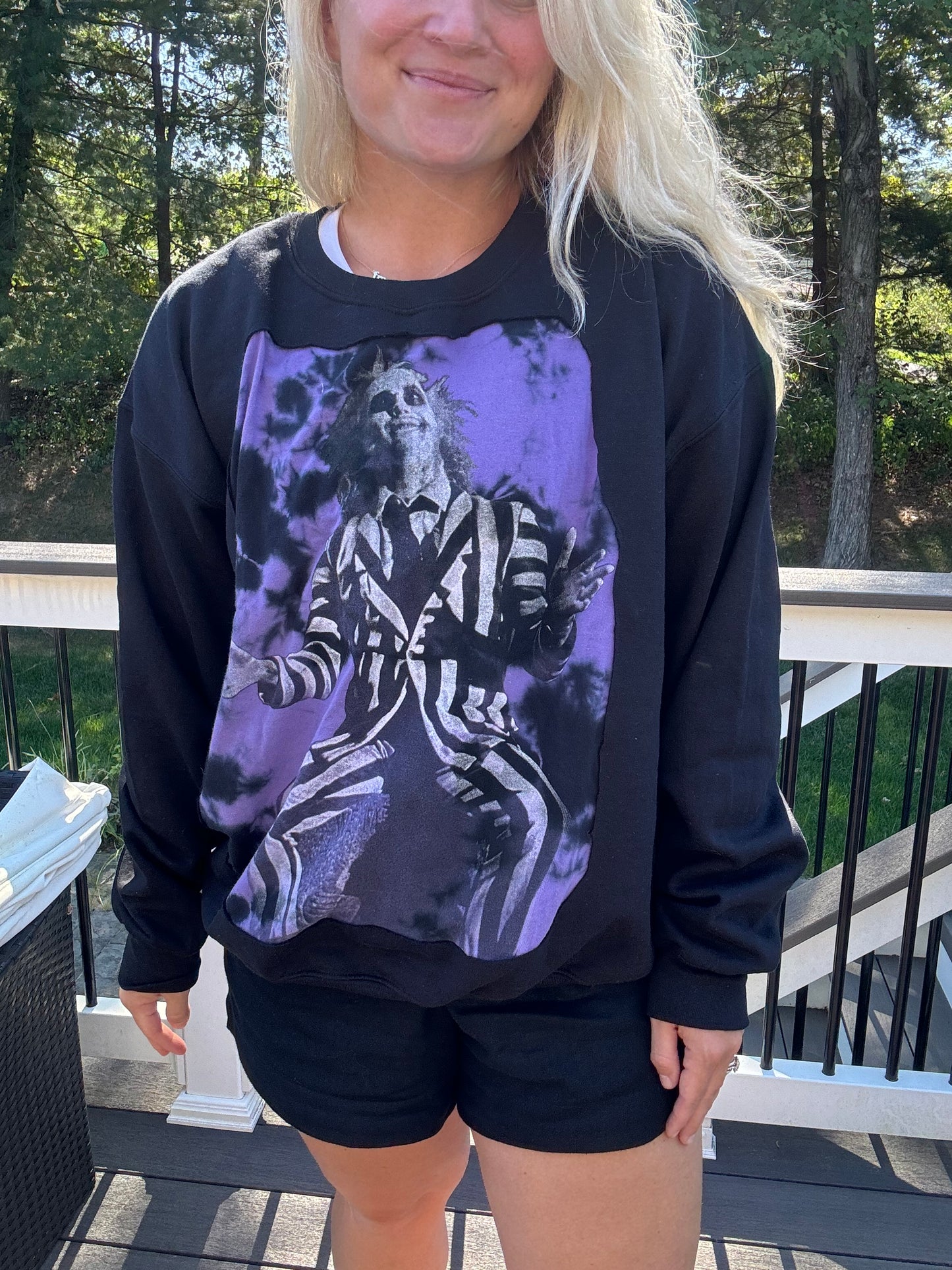 Beetlejuice crewneck