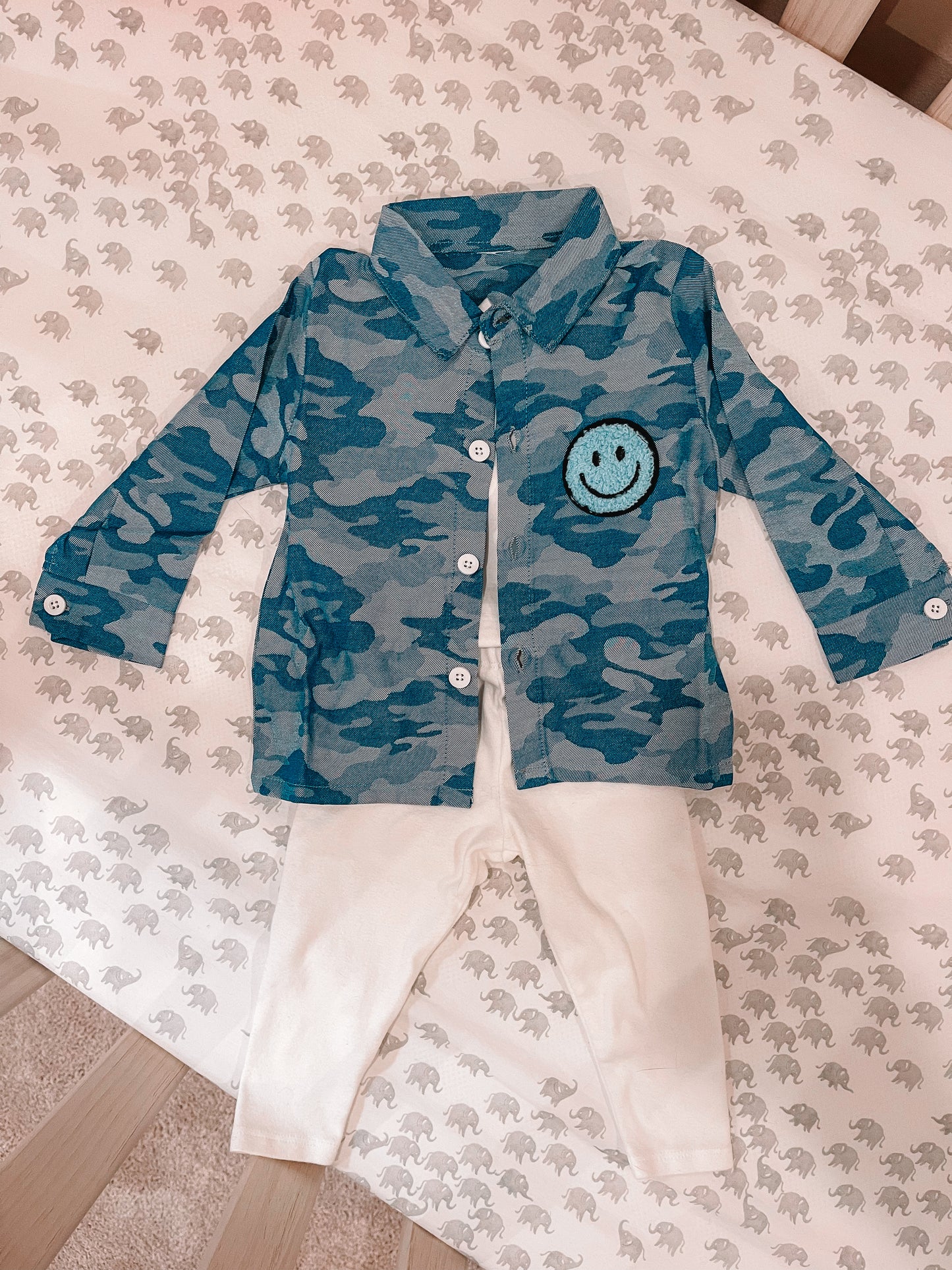 Camo shacket