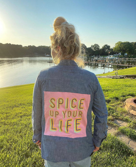 Spice Up Your Life Denim Shirt
