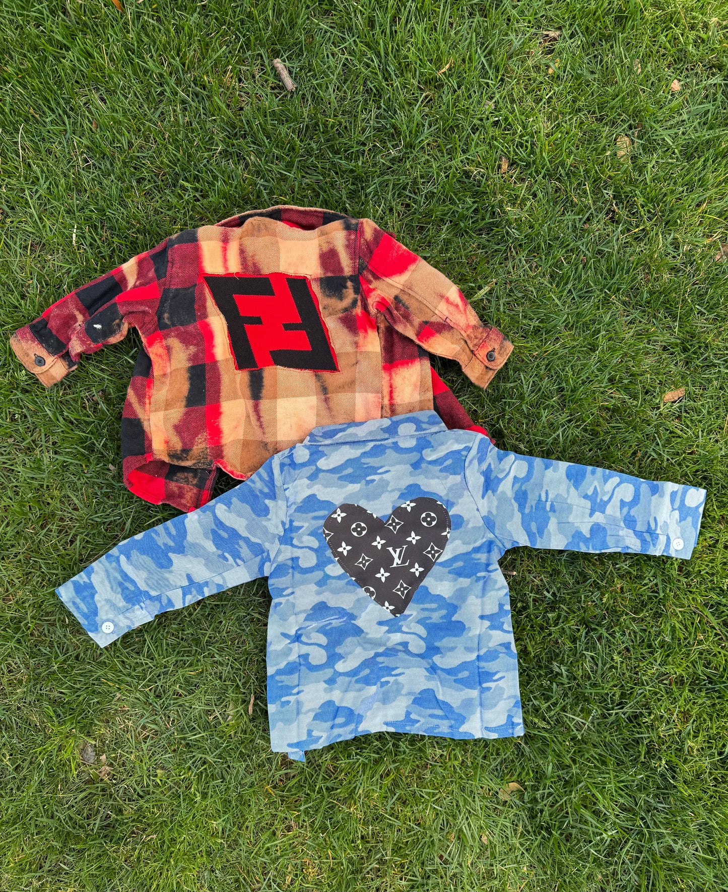 Fendi baby flannel