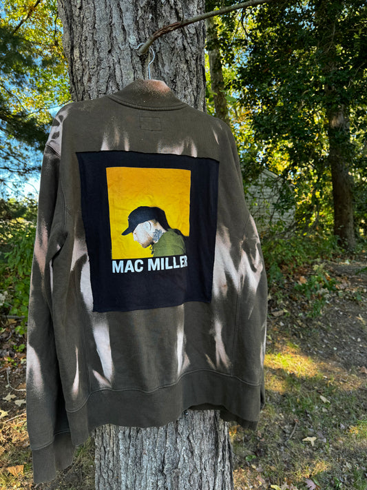 Mac zip up sweatshirt