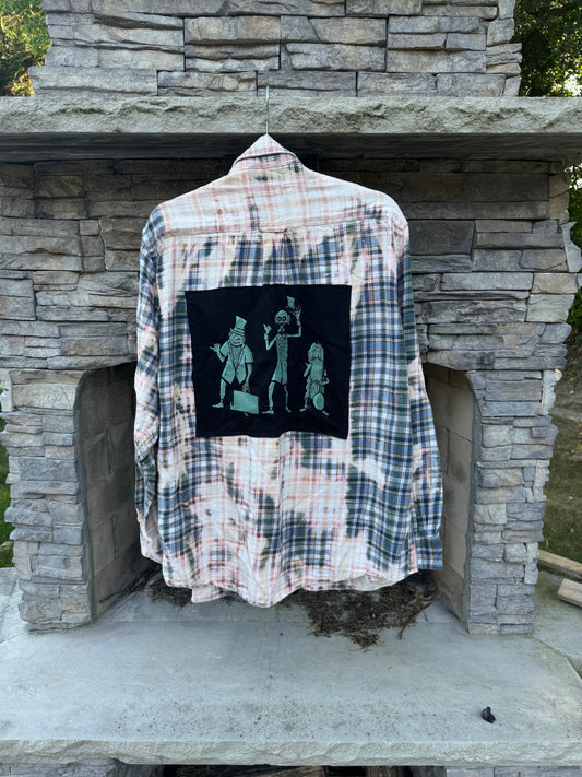 Hitchhiking ghosts flannel