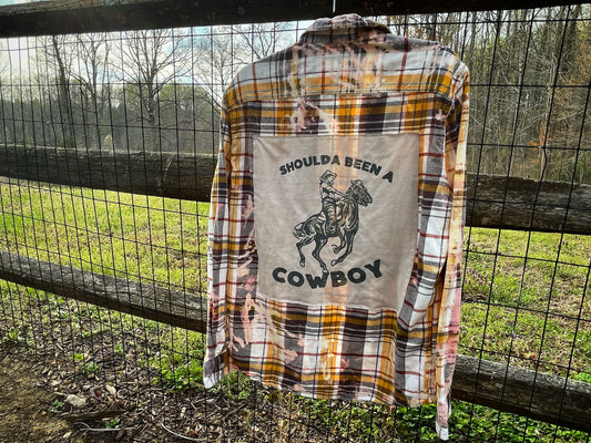 Cowboy flannel